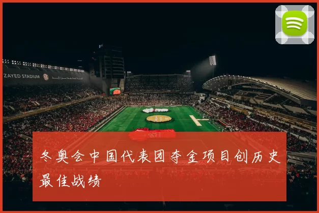 冬奥会中国代表团夺金项目创历史最佳战绩